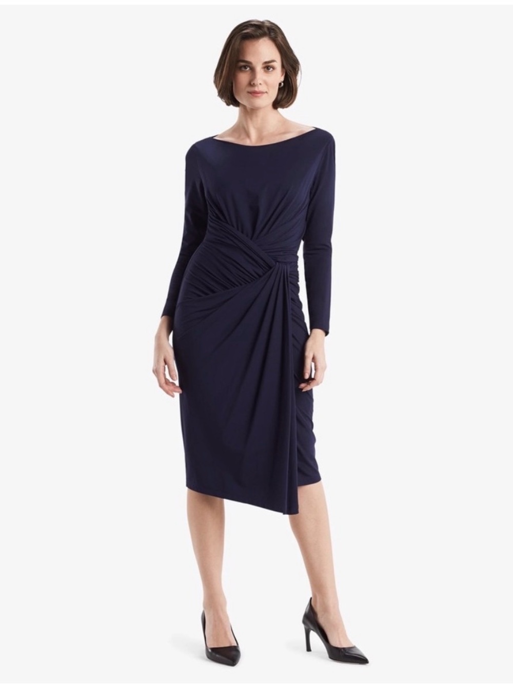 NWT MM LaFleur Keiko Dress - Dark Iris